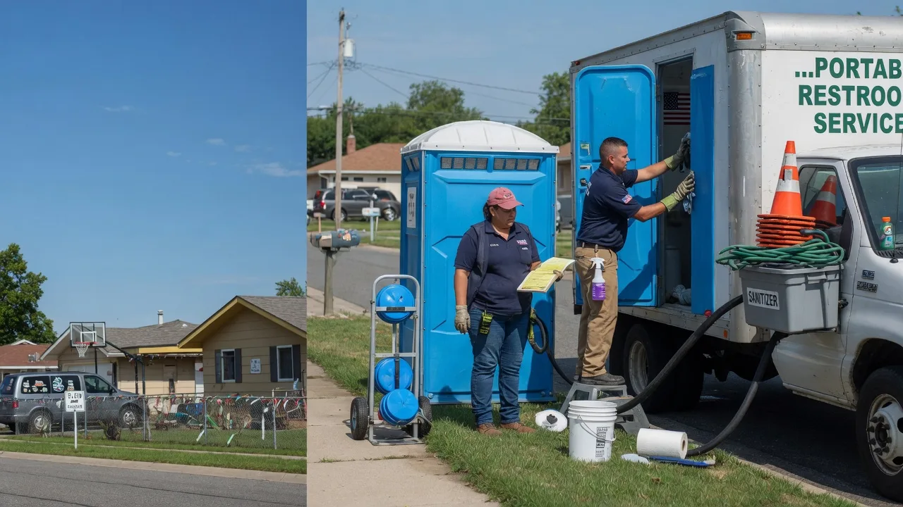 Porta Potty Rental in South Roxana, IL near me